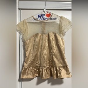 Stunning lace blouse with heart shape